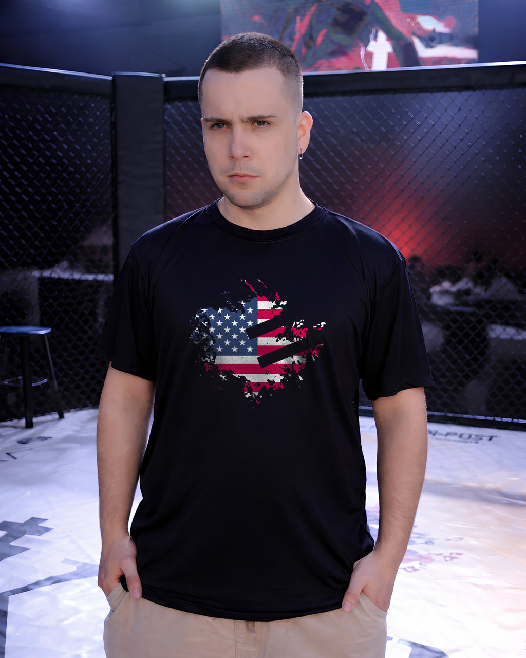 Epic Fighting Patriotic USA T-Shirt